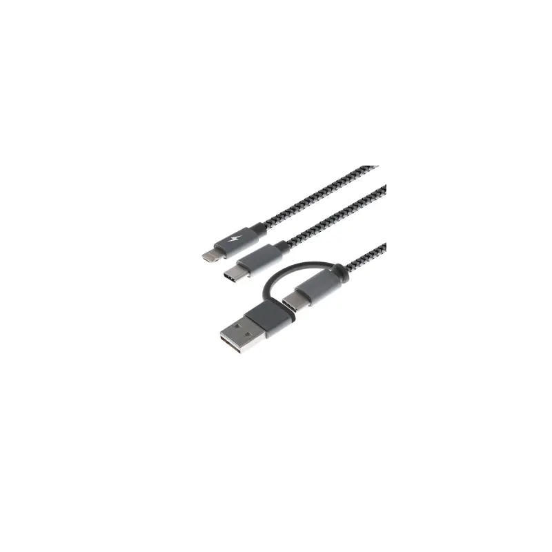 Cable Xtech multifuncional para carga 5 en 1
