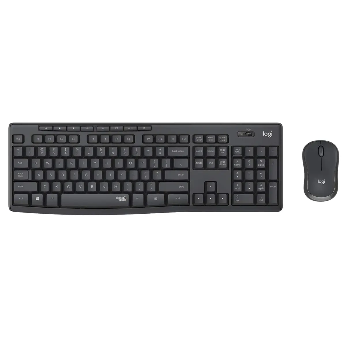 Combo Teclado y Mouse Inalámbrico Logitech MK295 Negro
