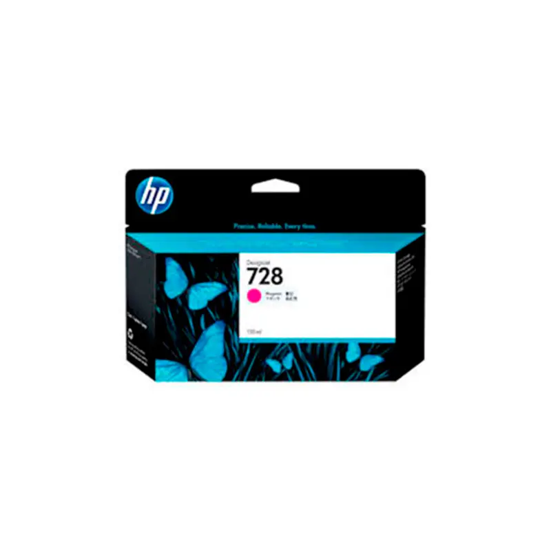 Cartucho de Tinta Plotter HP 728 Magenta Alta Capacidad