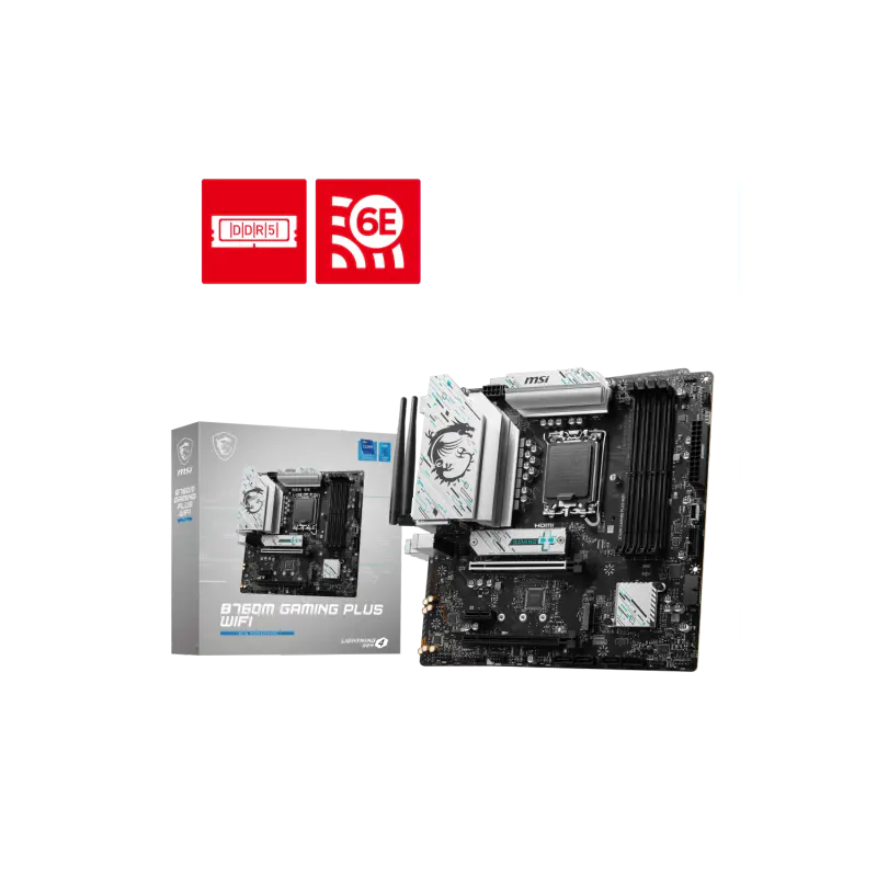 Motherboard MSI B760M GAMING PLUS WIFI DDR5 LGA1700