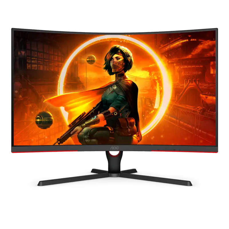 Monitor AOC C32G3E 31,5" VA FHD (1920 x 1080) 165Hz 4ms Curved Gaming Ficha USA