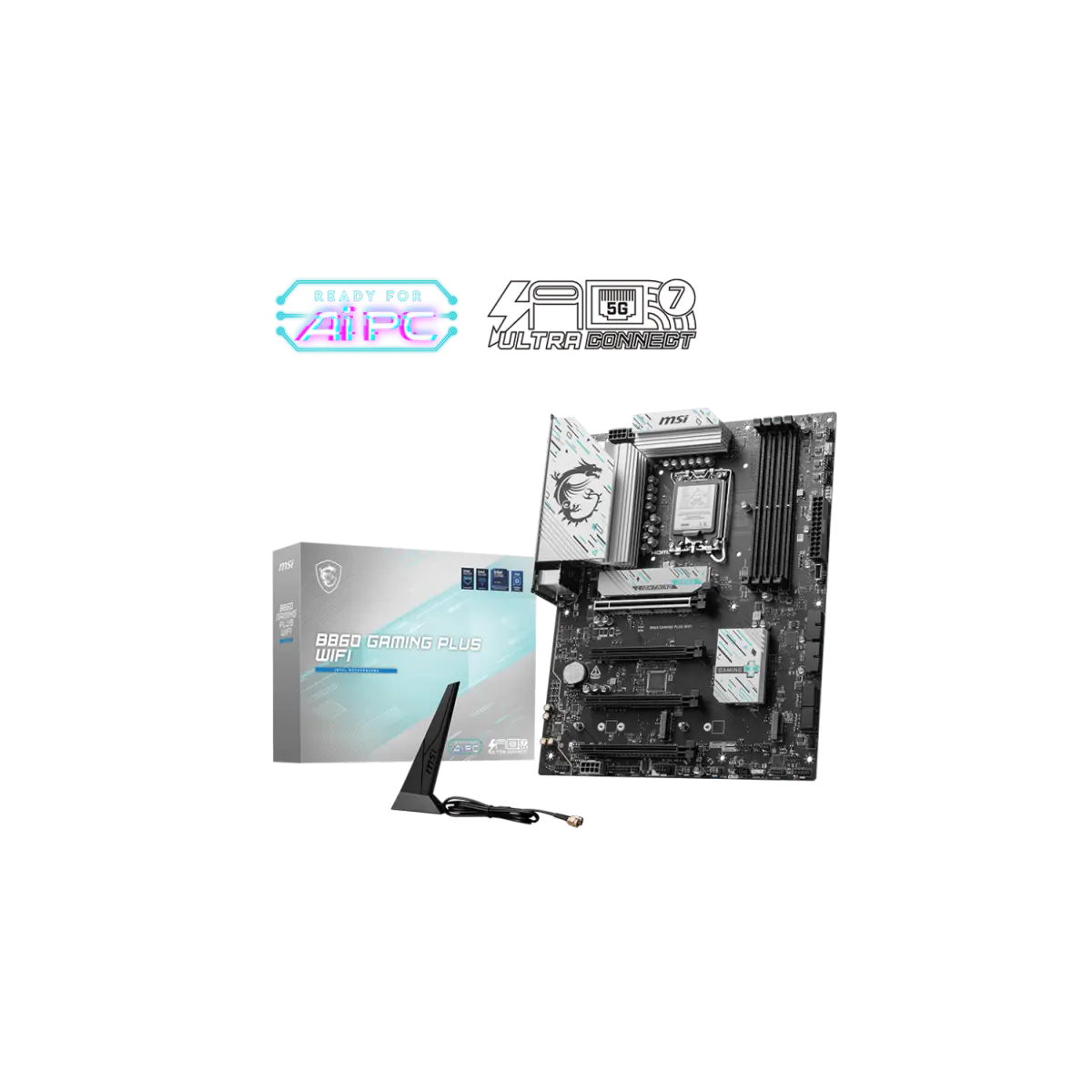 Motherboard MSI B860 GAMING PLUS WIFI LGA 1851 DDR5