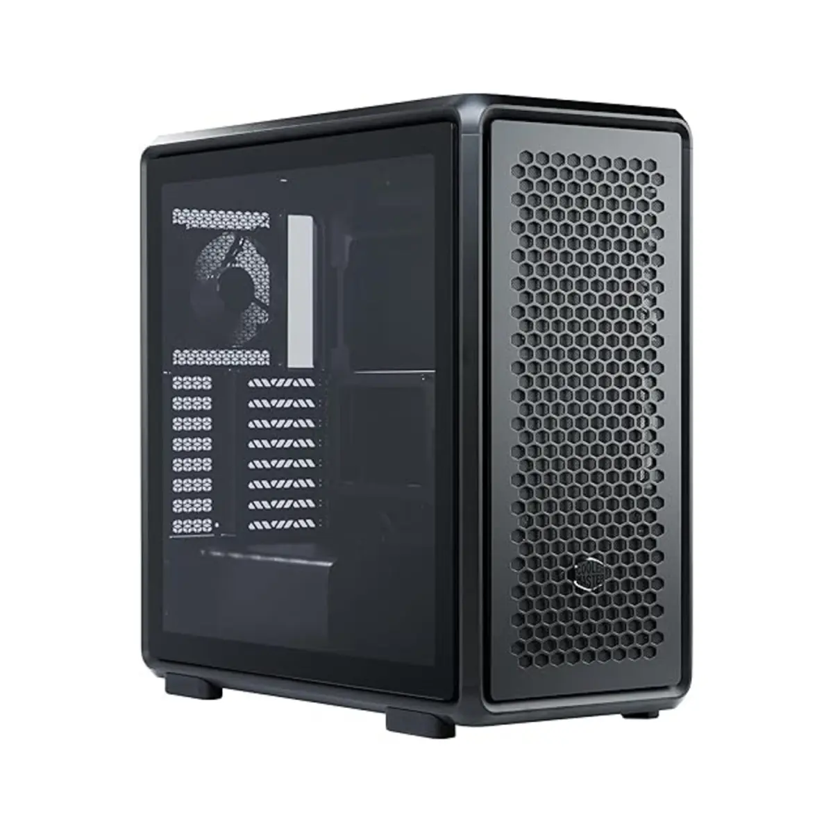 Gabinete Cooler Master MasterFrame 600 4 Fans Mobius Aluminio Modular Black s/fuente