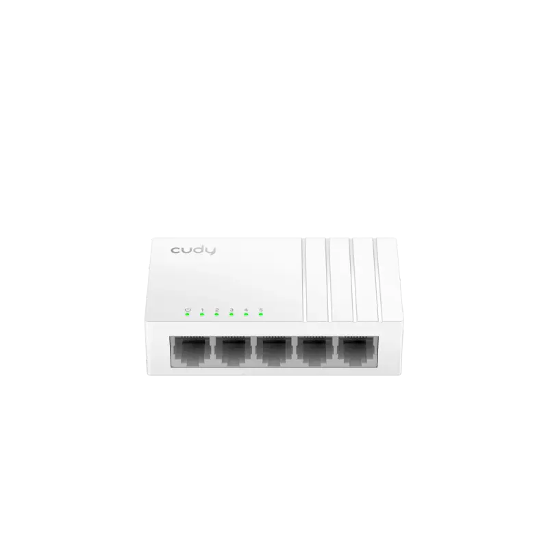Switch Cudy 5 puertos Gigabit - Split USB-C sin trafo