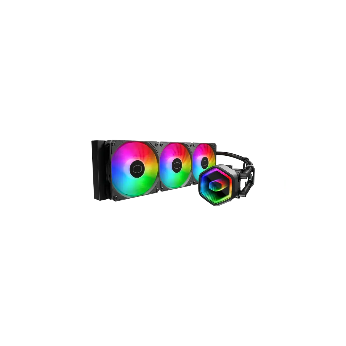 Water Cooler CM MasterLliquid 360 Core II ARGB PWM Black