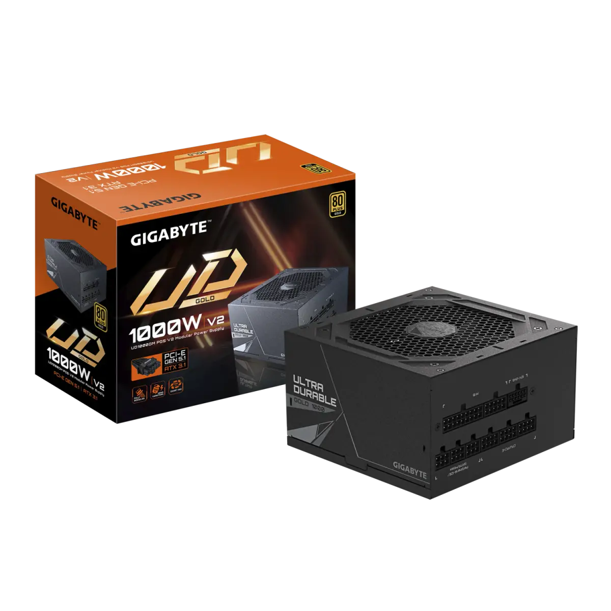 Fuente GIGABYTE UD1000GM PG5 V2 80 Plus Gold Modul