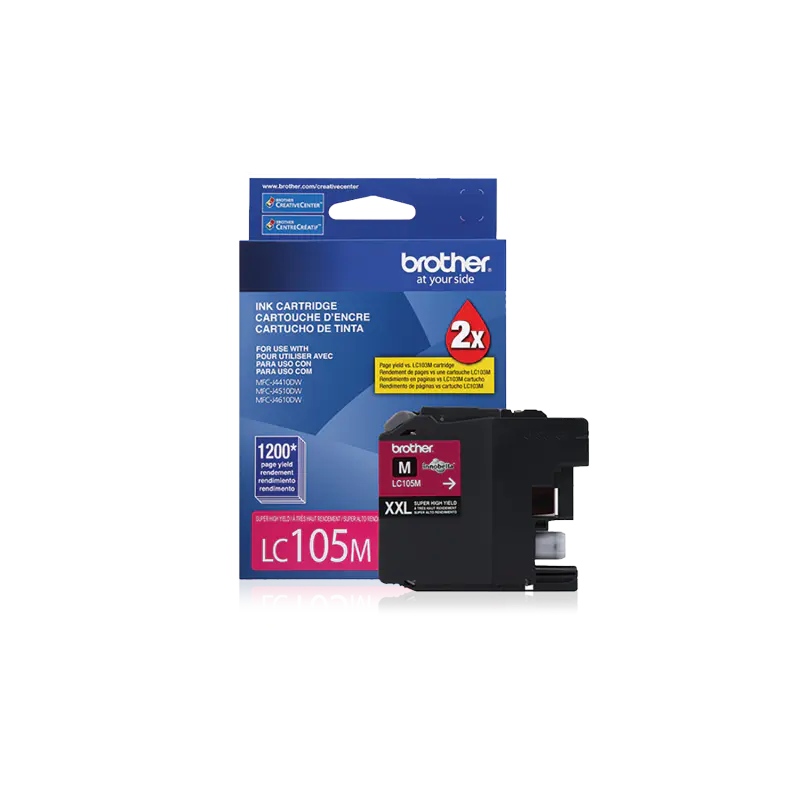 Cartucho Tinta Brother LC105 Magenta