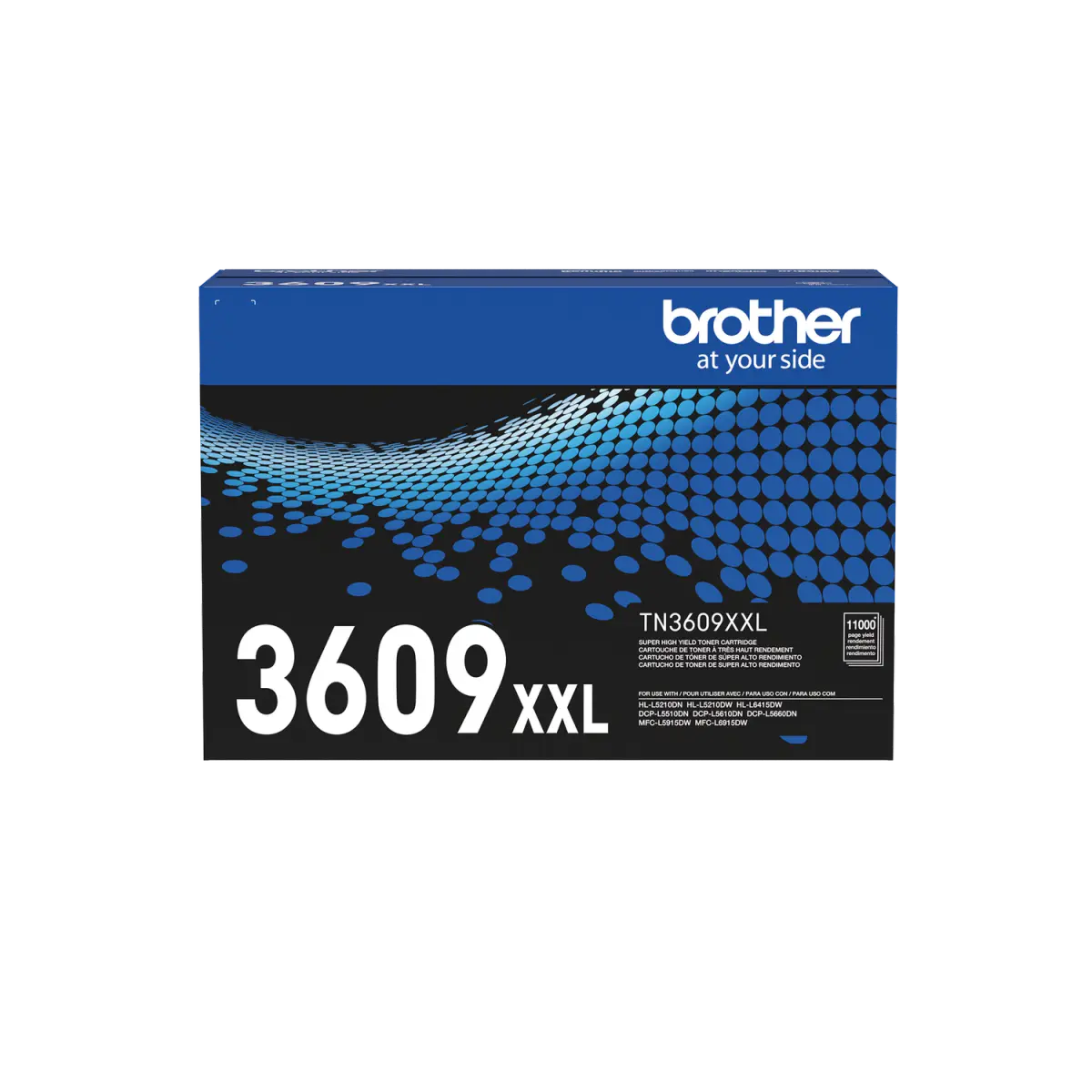 Cartucho de Tóner Brother TN3609XXL Negro