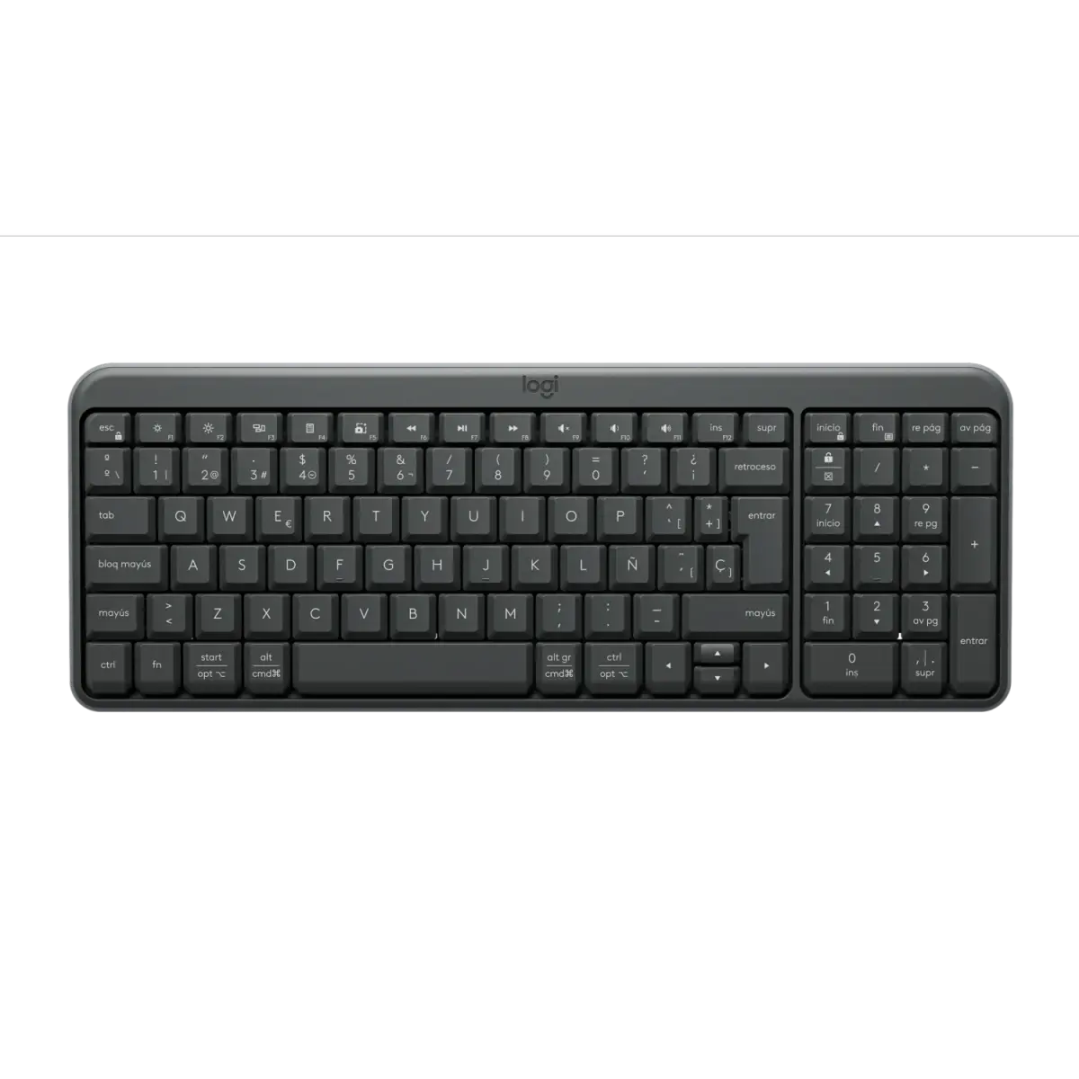 Teclado Inalámbrico Logitech K250 Negro