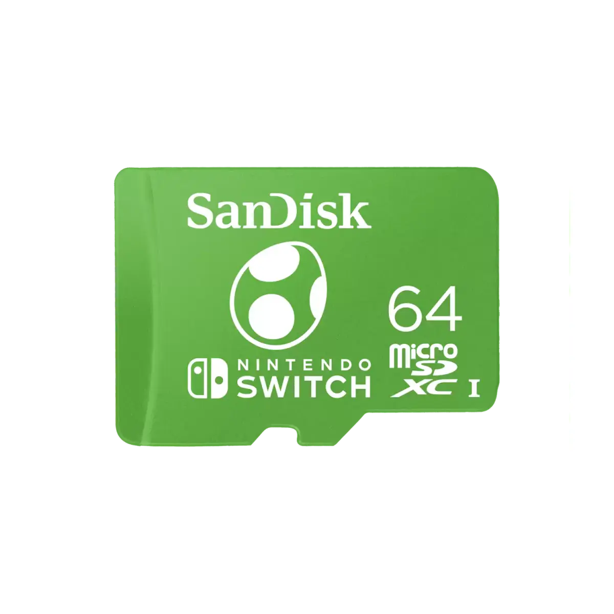 Tarjeta de Memoria Sandisk MicroSDXC 64GB UHS-I Card C10 U3 100Mb for Nintendo Switch Yoshi Edition