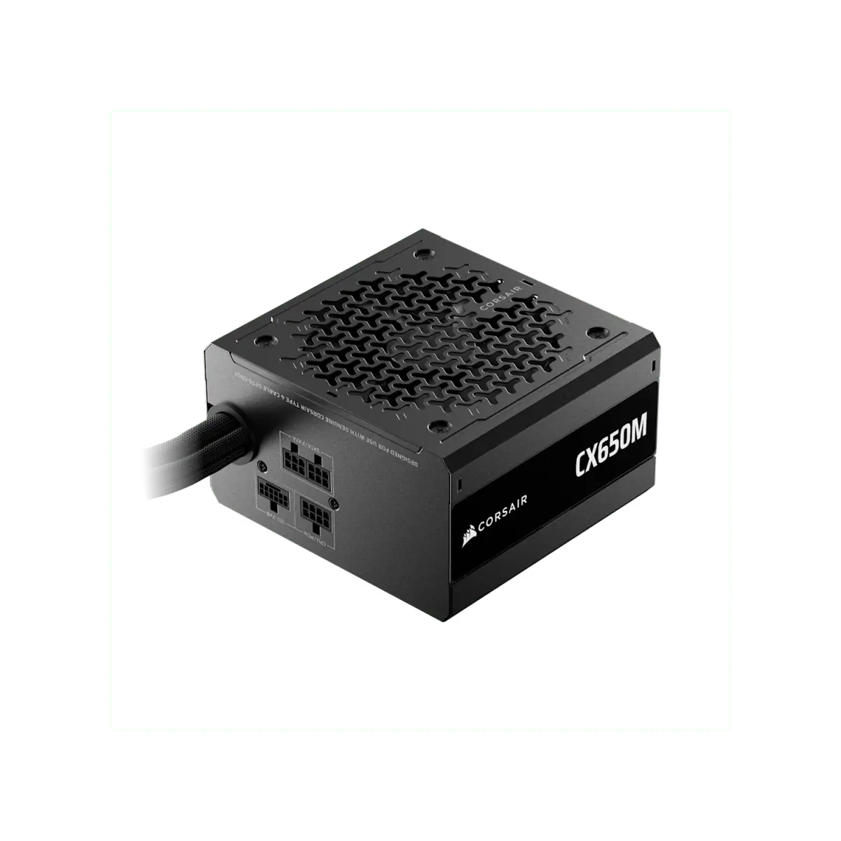 Fuente CORSAIR CX-M Series CX650M 650W ATX 3.1 Cybenetics Bronze Semi-Modular
