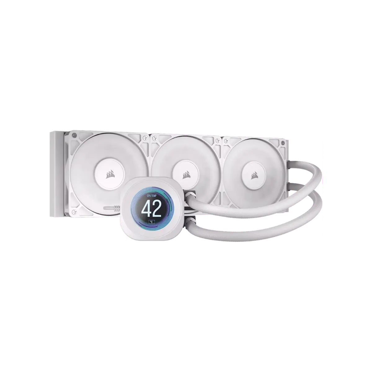 Liquid cooler CORSAIR NAUTILUS 360 RS LCD Blanco