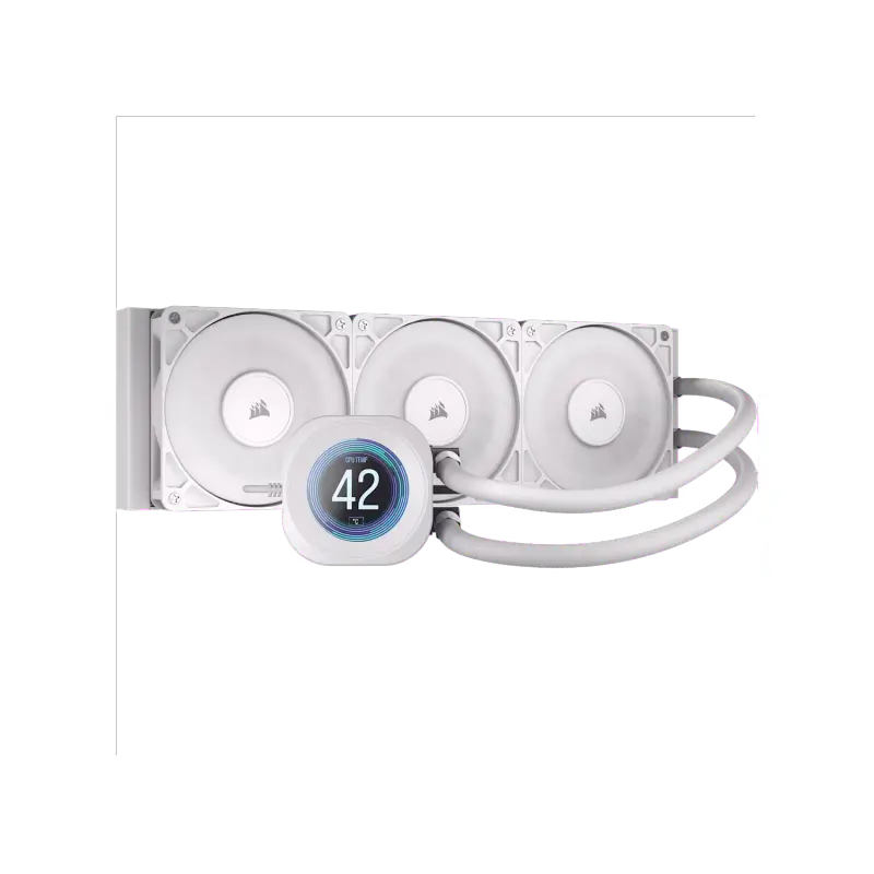 Liquid cooler CORSAIR NAUTILUS 360 RS LCD Blanco