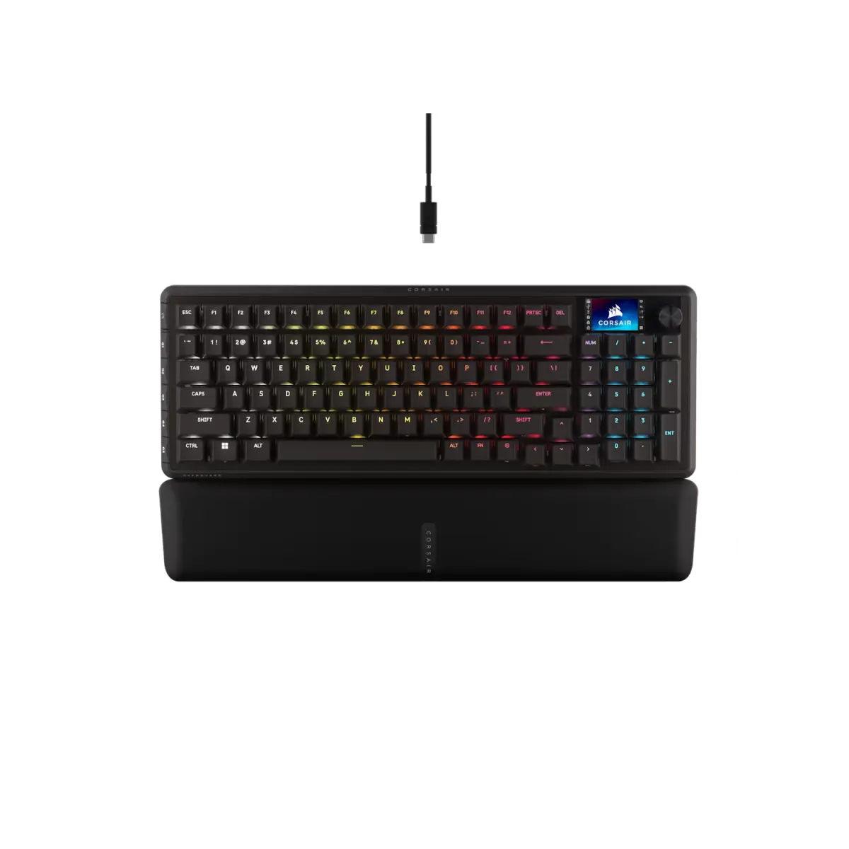 Teclado gamer mecanico Corsair Vanguard PRO 96 con efecto Hall