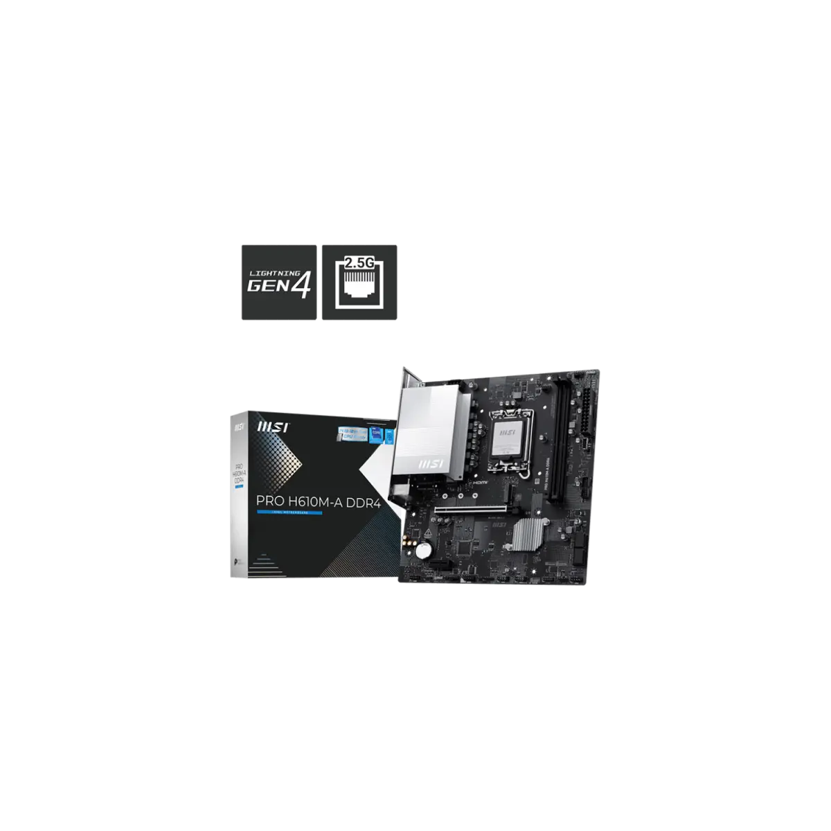 Motherboard MSI PRO H610M-A LGA 1700 DDR4