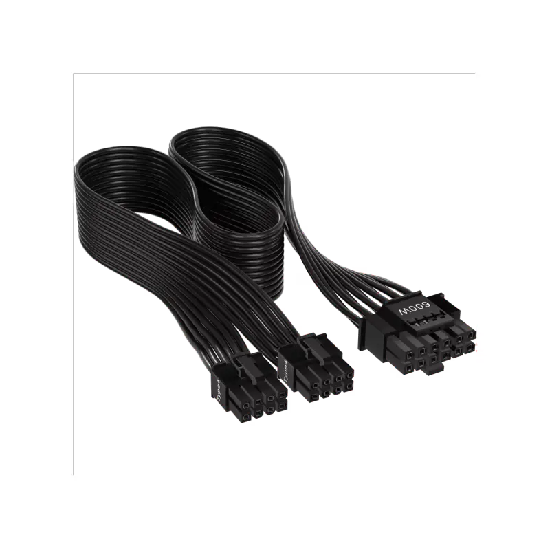 Cable de alimentación de PSU de tipo 4 PCIe 5.1 12V-2x6 de 600 W