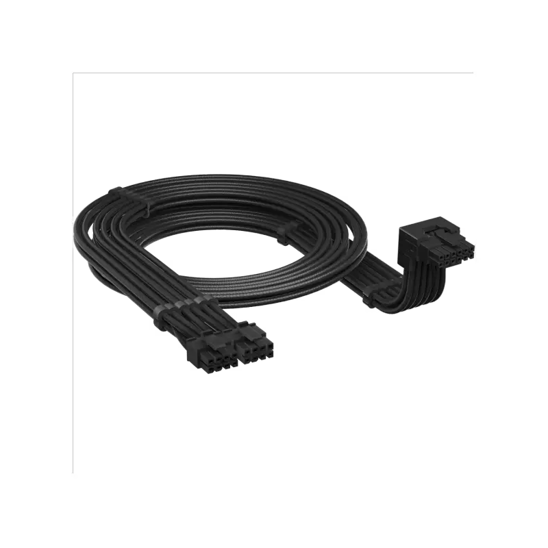 Cable estilo A de 12 V y 2 x 6 de 90° para fuente de alimentación tipo 5 de CORSAIR