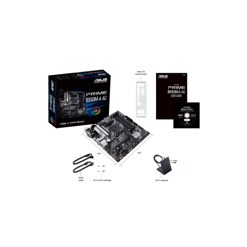 Motherboard ASUS PRIME B550M-A AC AM4 DDR4
