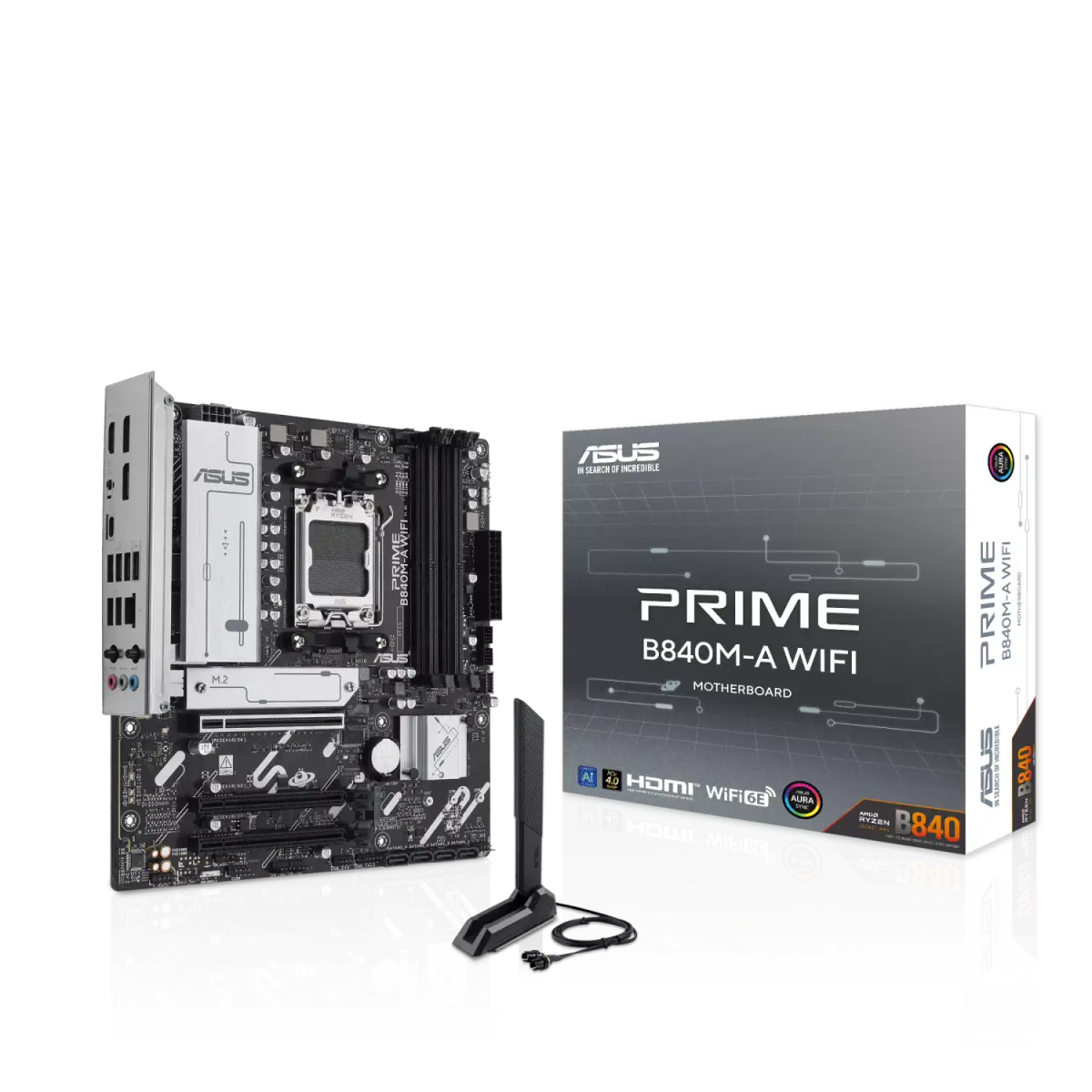 Motherboard ASUS PRIME B840M-A WIFI AM5 DDR5