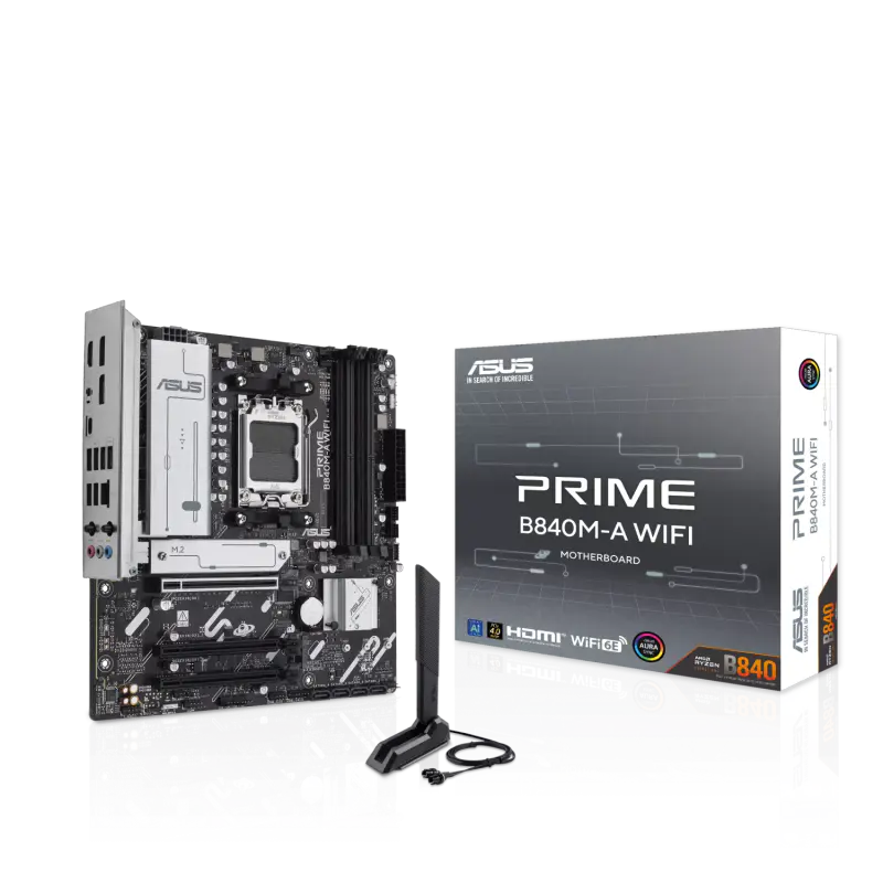 Motherboard ASUS PRIME B840M-A WIFI AM5 DDR5