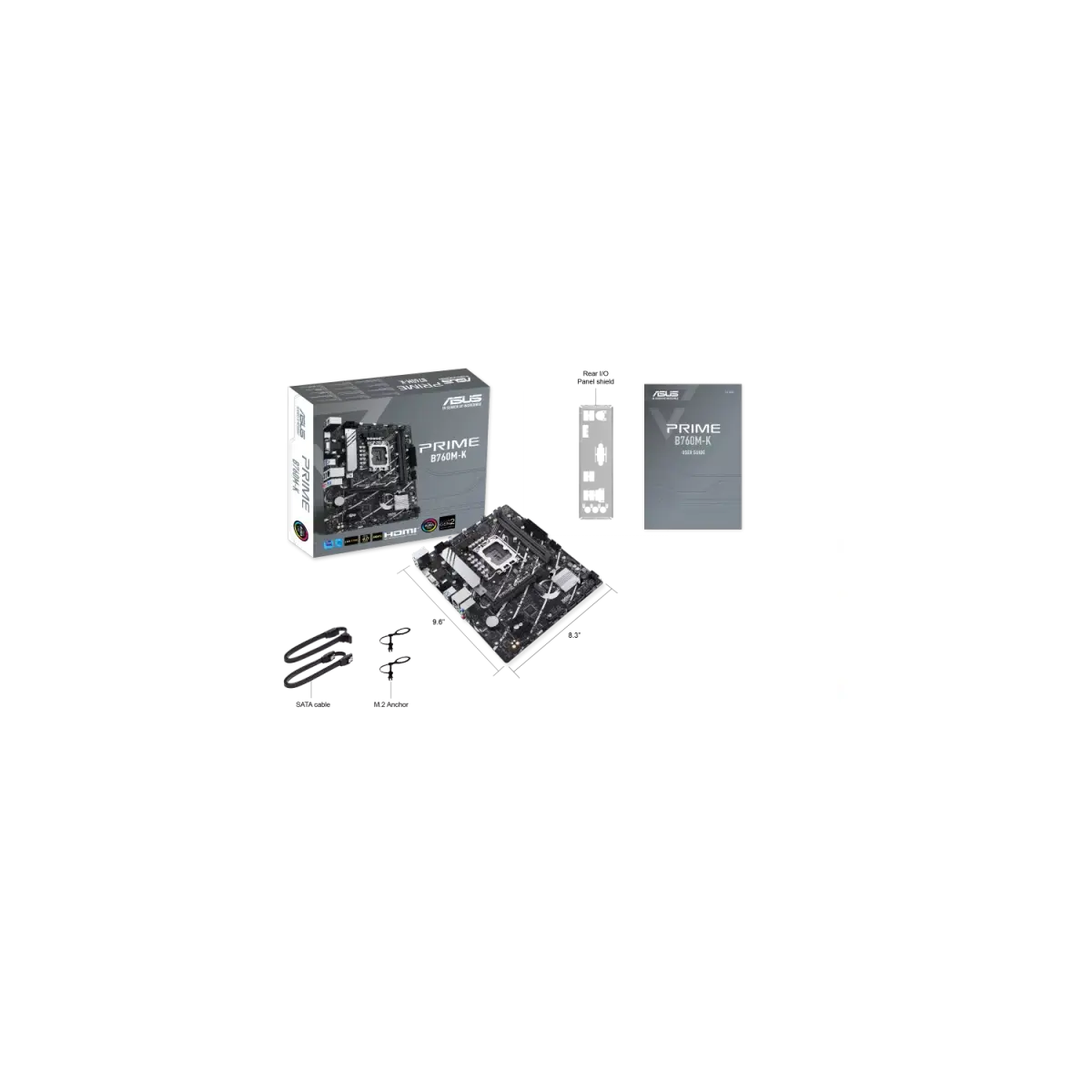 Motherboard ASUS PRIME B760M-K LGA 1700 DDR5