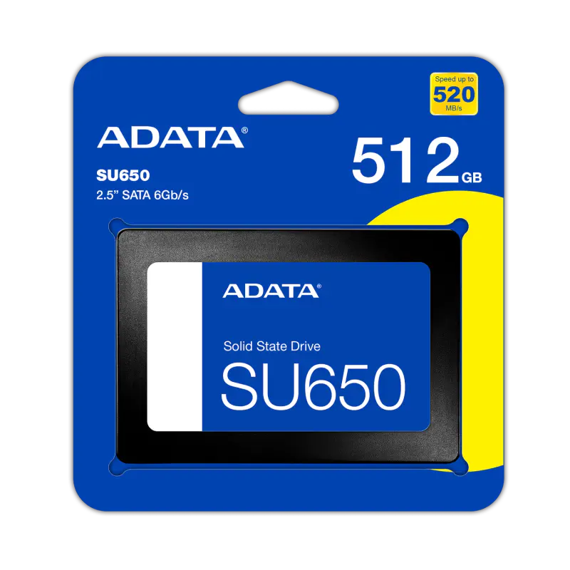 Disco SSD ADATA SU650 512GB 2.5" SATA 3.0