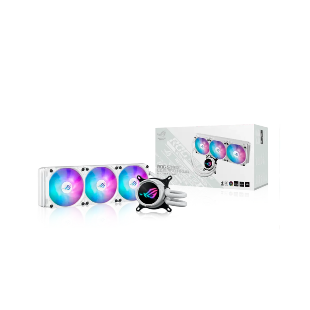Water Cooler ASUS ROG STRIX LC III 360 ARGB WHT
