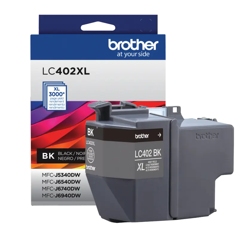 Cartucho de Tinta Brother LC402XLBK Negro