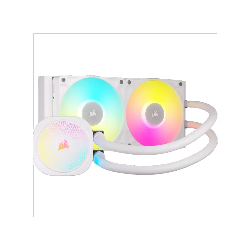 Liquid cooler CORSAIR iCUE LINK TITAN 240 RX RGB Blanco