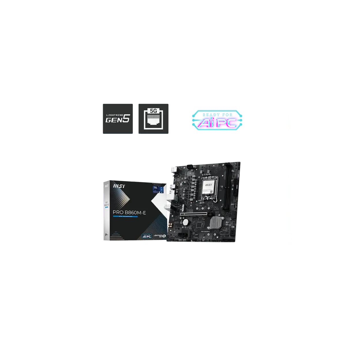 Motherboard MSI PRO B860M-E  LGA 1851 DDR5