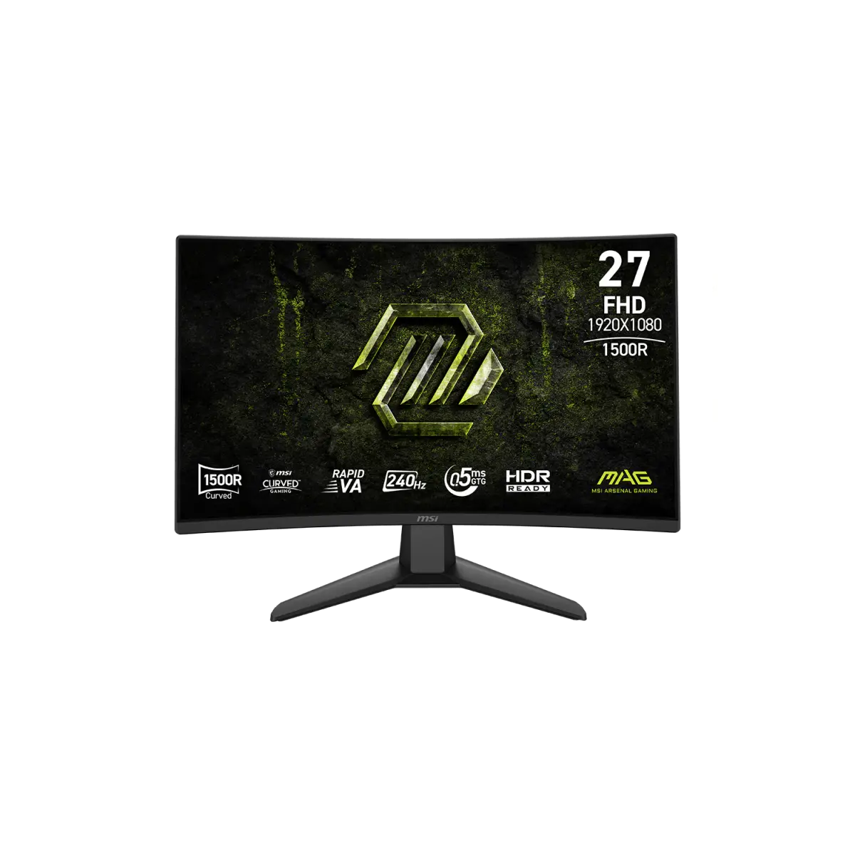 Monitor MSI MAG 274CF X24 27" VA FHD 240Hz  0.5ms  Curved Ficha USA