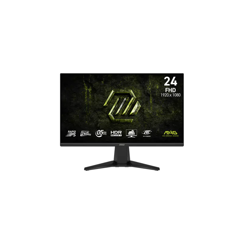 Monitor MSI MAG 245F X24  23.8" Full HD HDR 240 Hz Gaming  Ficha USA