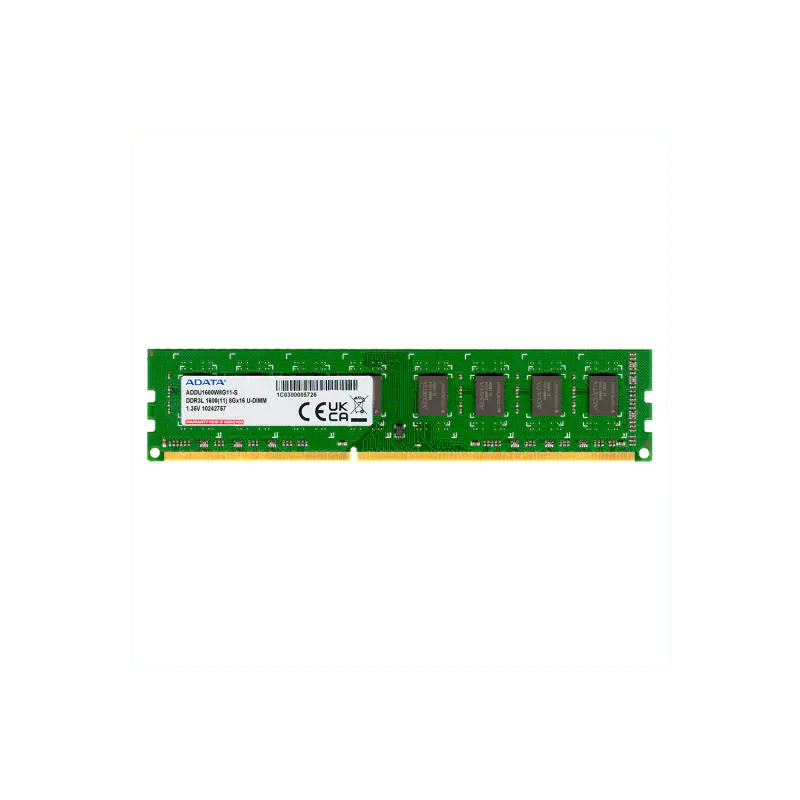 Memoria Ram UDIMM ADATA 8GB DDR3L 1600MHz CL11 1.35V