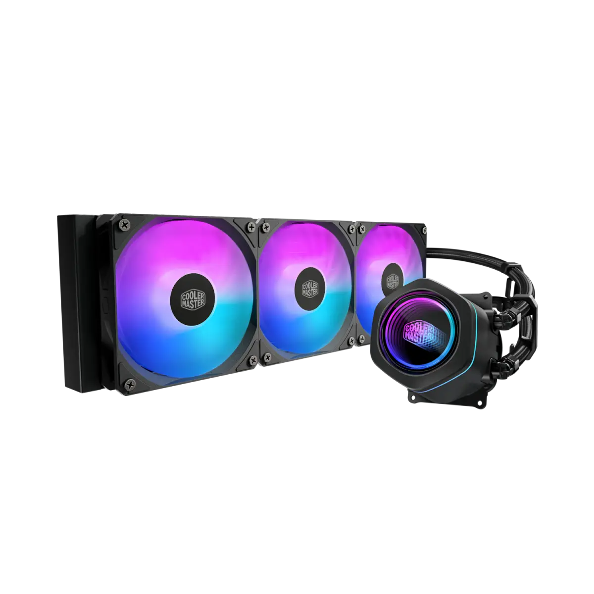 Water Cooler Cooler Master MasterLiquid Core Nex 360 3 Fans 120mm ARGB Black