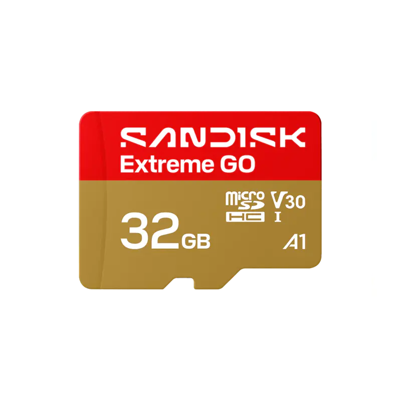 Tarjeta de Memoria SanDisk Extreme GO microSDHC 32GB UHS-I U3 V30 A2 100MB/s