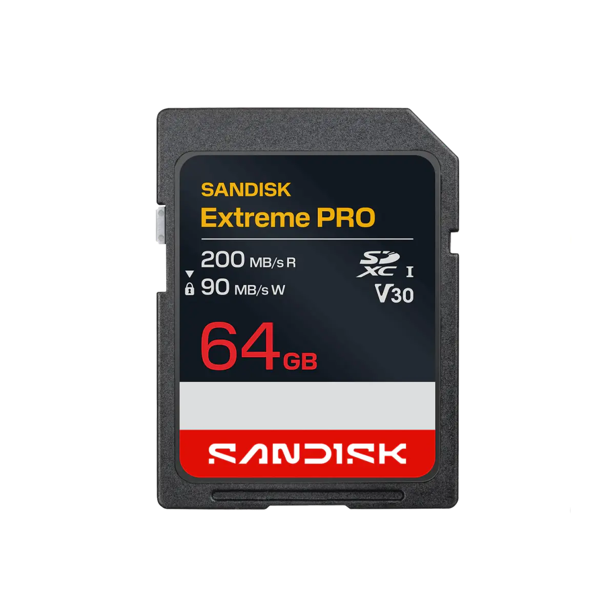 Tarjeta de Memoria SanDisk Extreme PRO SDXC 64GB UHS-I U3 V30 4K UHD 200MB/s