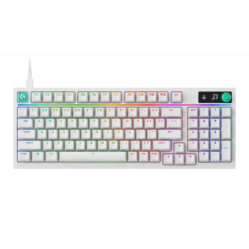 Teclado Logitech G316 X 98 Blanco