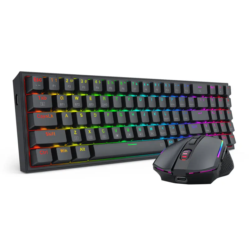 Combo Teclado y Mouse Inalámbrico Redrago S136