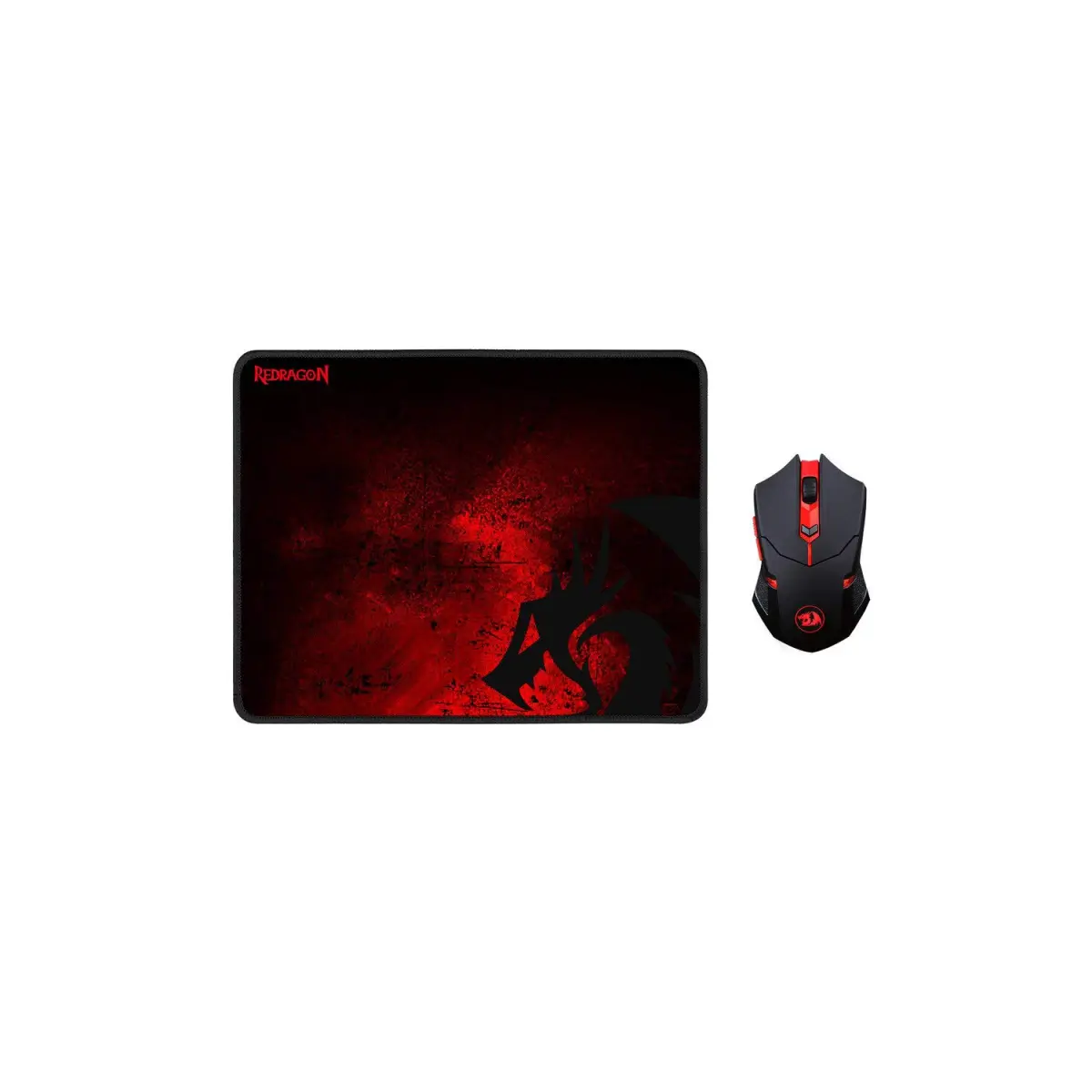 Combo Mouse y Mouse Pad Inalámbrico Redragon M601W