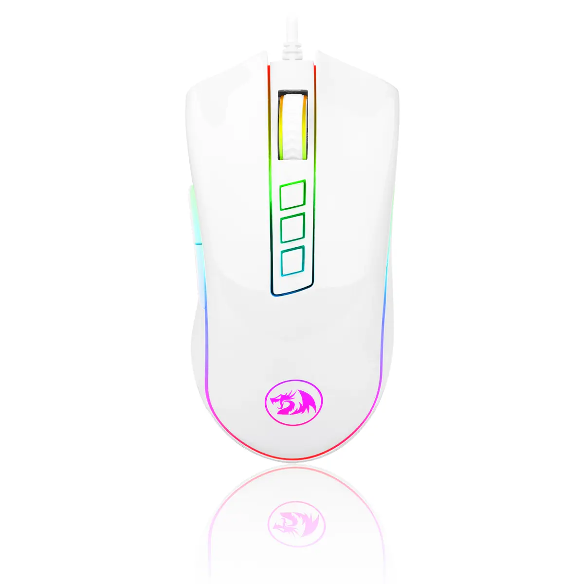 Mouse Redragon Cobra M711 Blanco