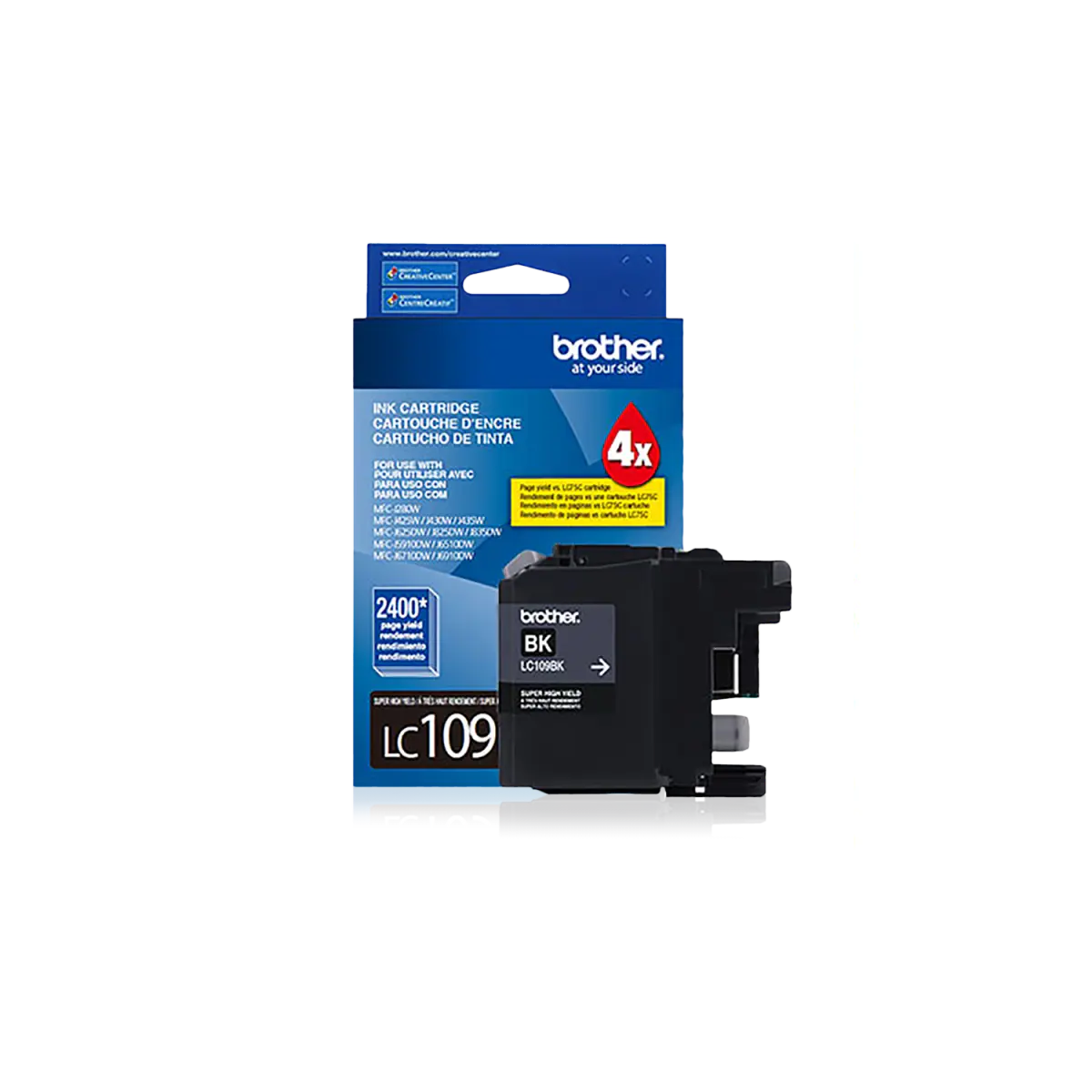 Cartucho de tinta LC-109BK Negra