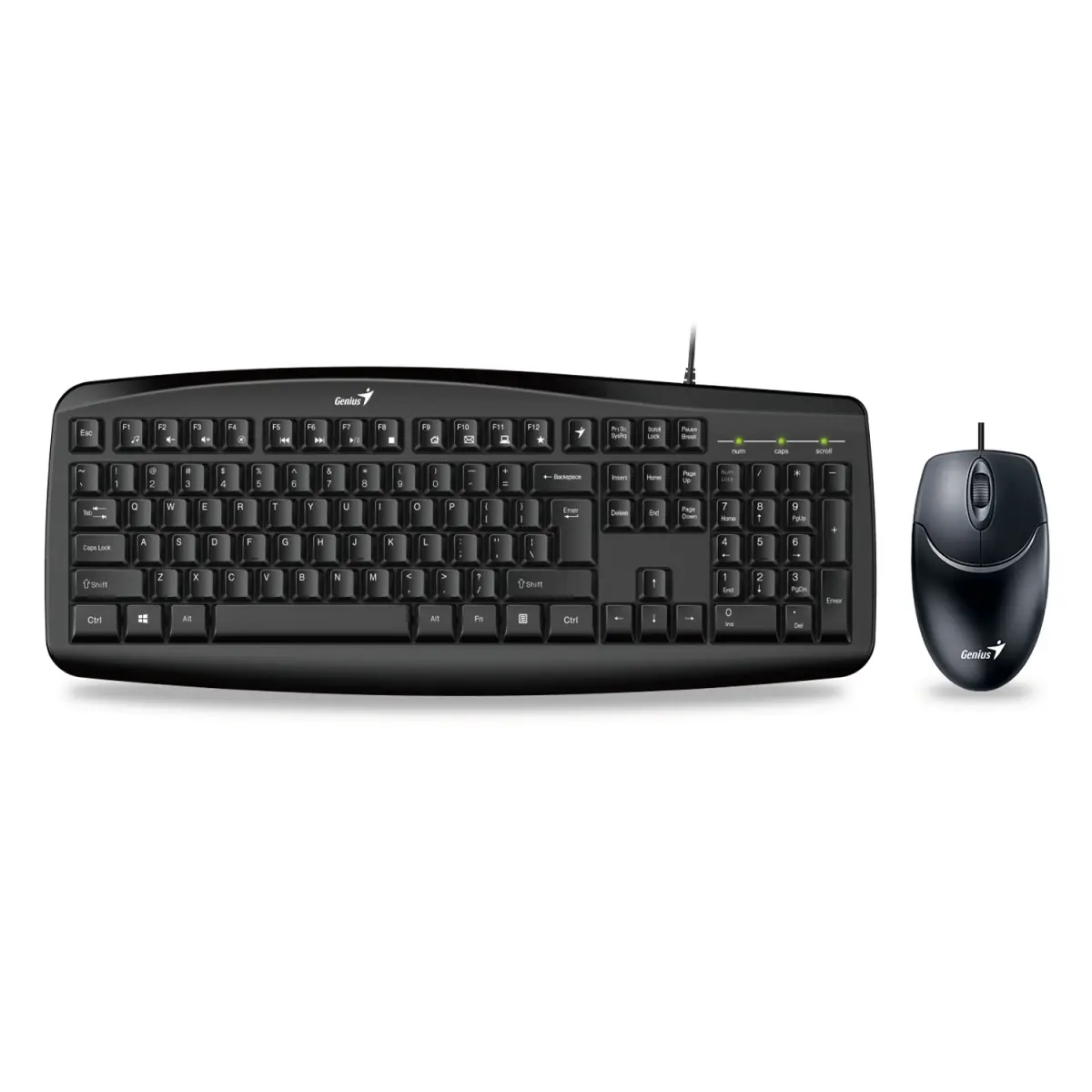 Teclado y Mouse GENIUS Smart KM-200 Negro