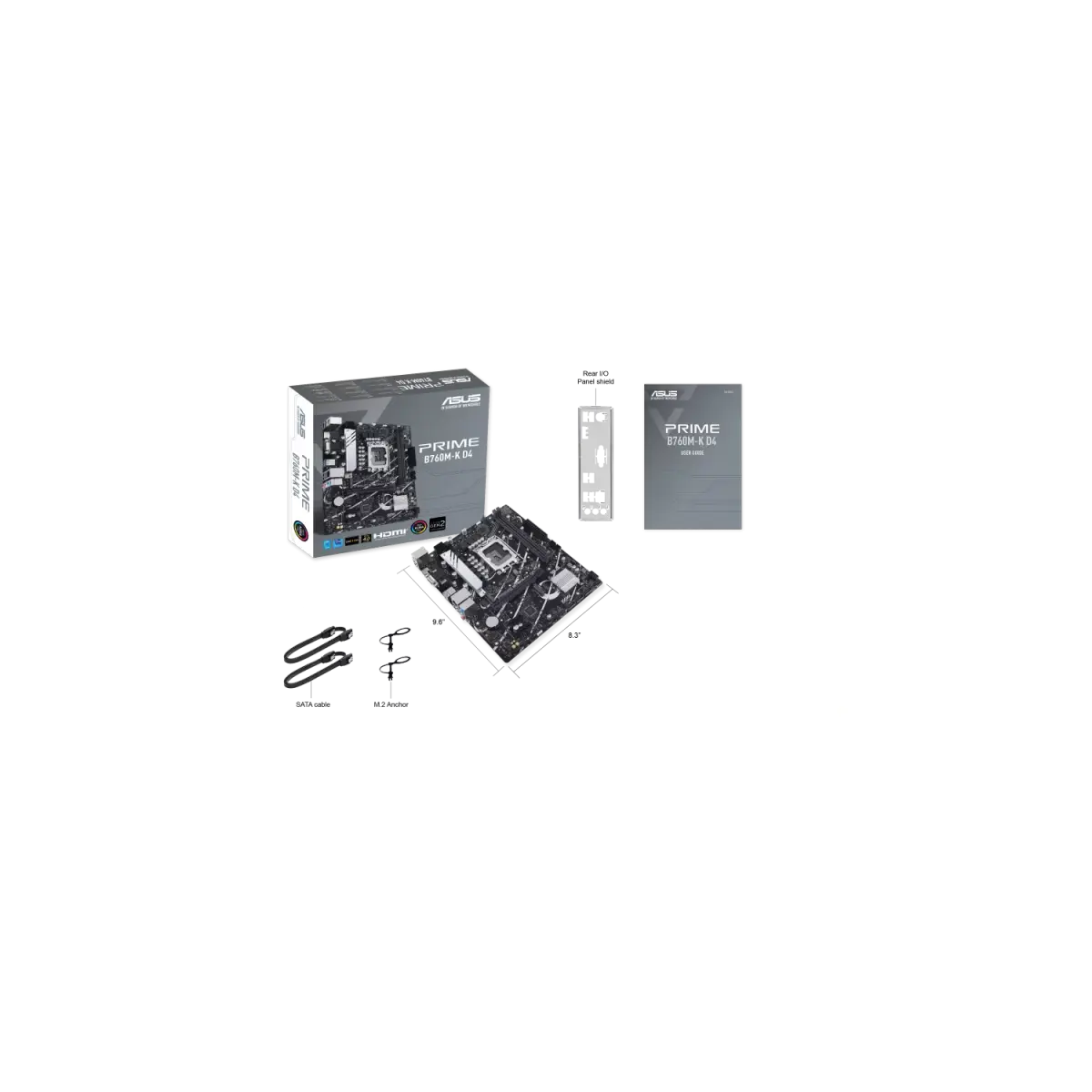 Motherboard ASUS PRIME B760M-K D4 LGA 1700 DDR4